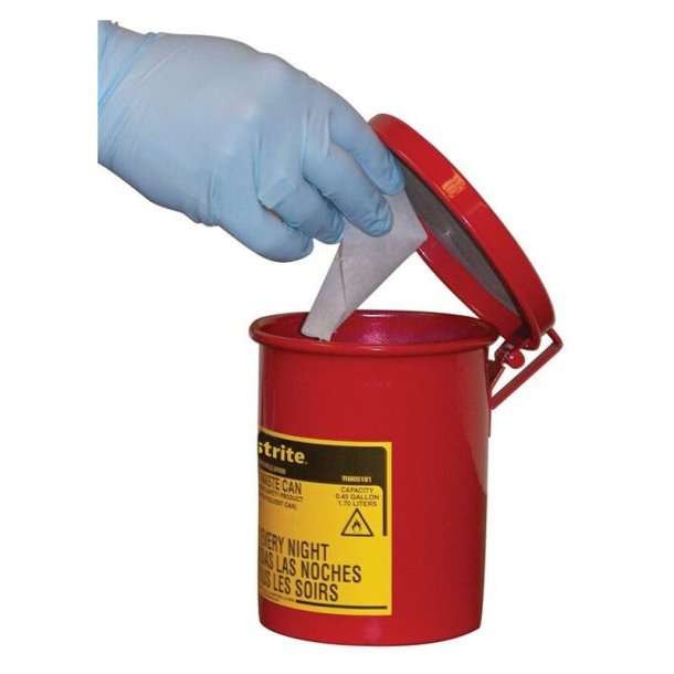 Justrite brandspand - 2 liter - lg - FM- og UL-godkendt - SoundGard