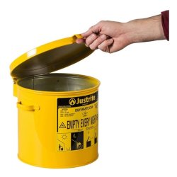 Justrite brandspand - 8 liter - lg - FM- og UL-godkendt