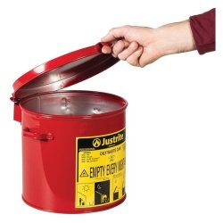 Justrite brandspand - 8 liter - lg - FM- og UL-godkendt
