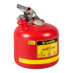 Justrite Poly sikkerhedskande - 9,0L - Safety Can 1406 - Type 1