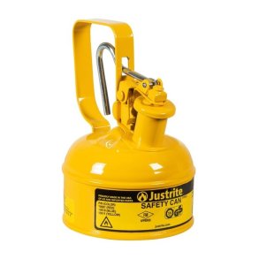 Justrite stl sikkerhedskande - 0,5L - Safety Can 1001 - Type 1