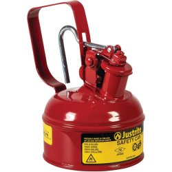 Justrite stl sikkerhedskande - 0,5L - Safety Can 1001 - Type 1