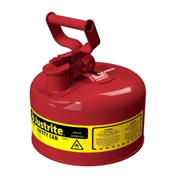 Justrite stl sikkerhedskande - 4,0L - Safety Can 1001 - Type 1