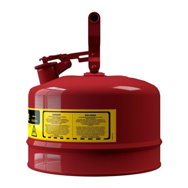 Justrite stl sikkerhedskande - 9,5L - Safety Can 1001 - Type 1