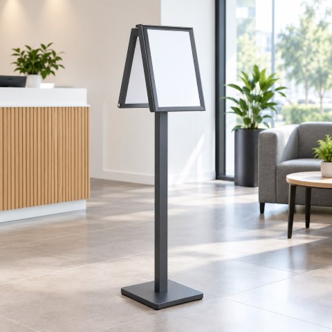 Infostandere og gulvstandere – synlig kommunikation på gulvplan