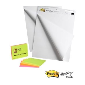 Post-it meeting charts