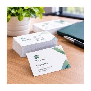 Visitkort til print &mdash; professionelt resultat direkte fra printeren