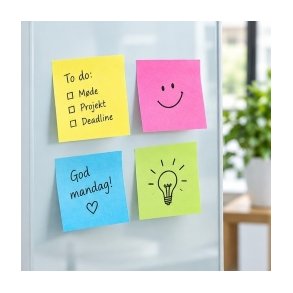 Post-it Super Sticky &mdash; ekstra kl�beevne til alle overflader