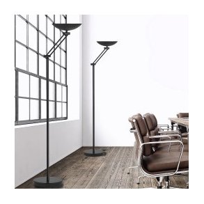 Hos Greenoff finder du et stort udvalg af gulvlamper til b�de kontor, hjemmekontor, reception og professionelle arbejdsmilj�er.