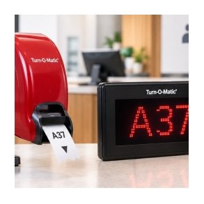 Nummersystemer og k�systemer &ndash; Turn-O-Matic dispensere og k�numre til butik og service