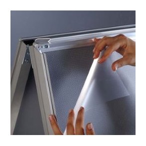 Frontplast til A-skilte/gadeskilte