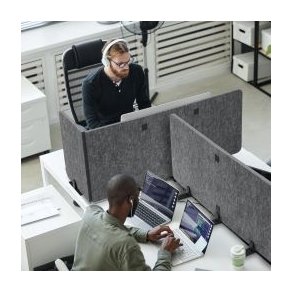 Lyddæmpende skærmvægge