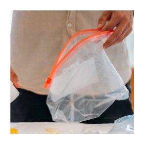 Plastlommer med Lynlås