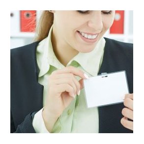 Visitkort og Navneskilte