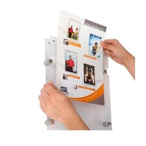 Skilteholdere til væg