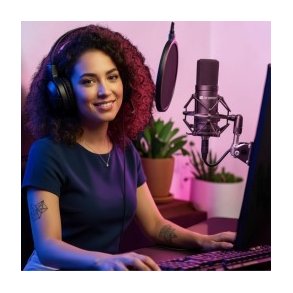 Mikrofon &ndash; USB mikrofon, gaming mikrofon, podcast mikrofon og tr�dl�s mikrofon til PC og computer