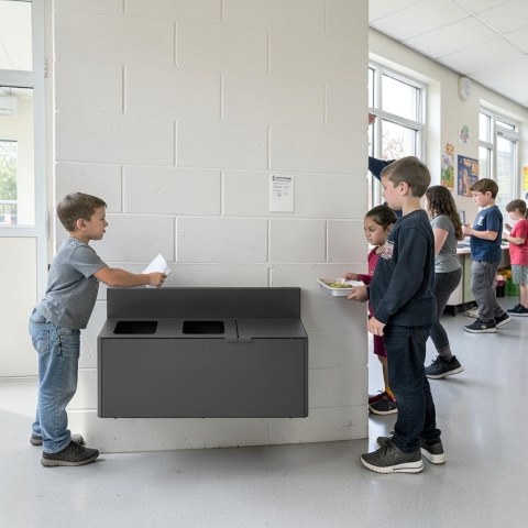Affaldssortering til v&aelig;g &ndash; velegnet til skoler og institutioner