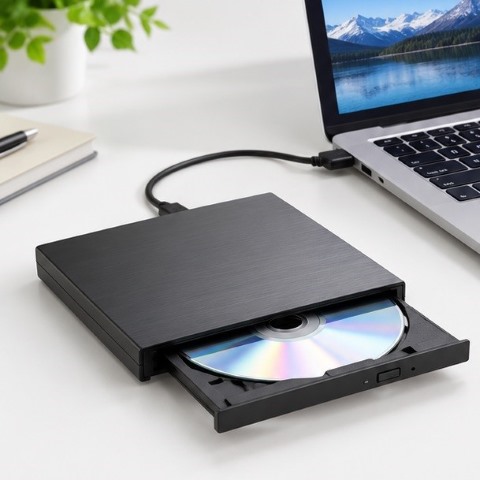 Ekstern DVD- og Blu-ray-br&aelig;nder via USB til laptop og computer uden optisk drev