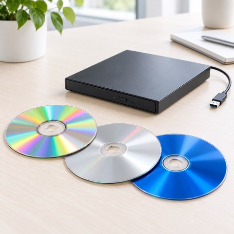 CD, DVD og Blu-ray – optiske medier til lagring, backup og distribution