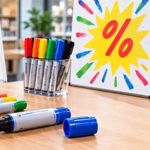 Fin marker til flipover og papir i alle farver &ndash; Artline EPP-4