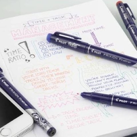 FriXion kuglepen og FriXion fineliner – mange varianter til alle behov