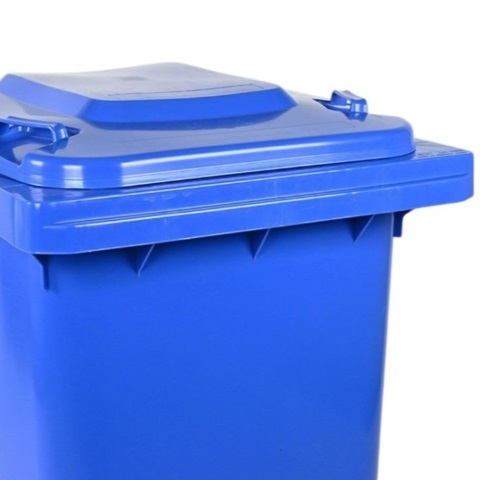 HDPE udend&oslash;rs affaldsbeholder med l&aring;g &ndash; vejrbestandig og kemikalieresistent