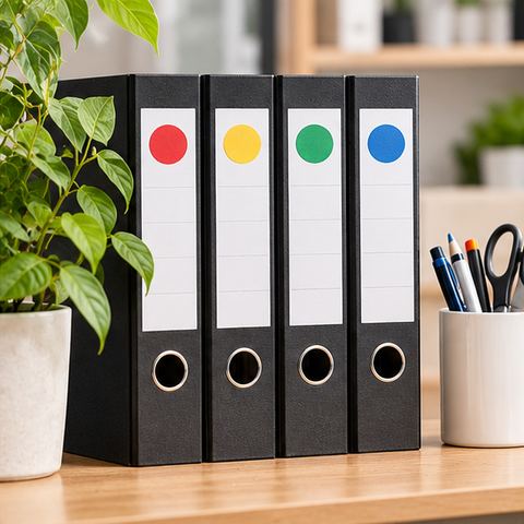 Stickers og klistermærker til opmærkning og organisering