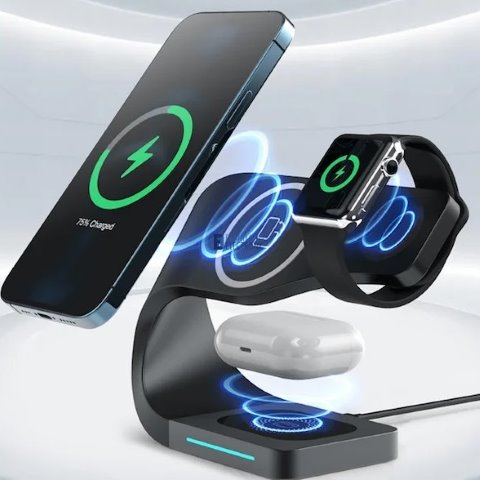 Smartphonetilbehør til opladning – USB-C vægoplader, powerbank og bilopladering til mobil