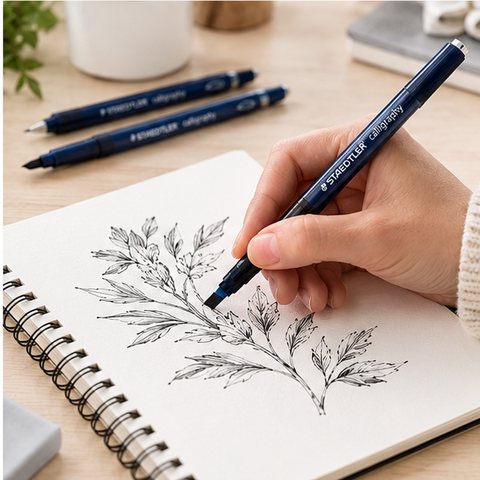 Kalligrafipenne til skole, hobby og kreative projekter