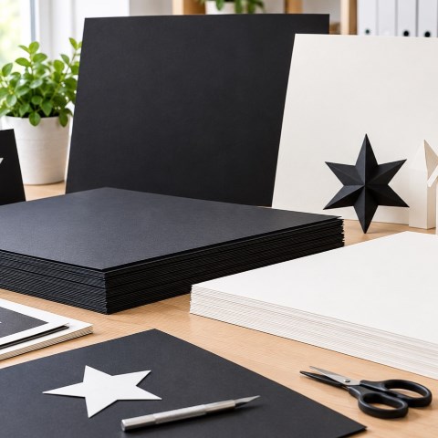 Kraftig syrefrit karton til tegning, kunst og opbevaring