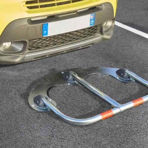Parkeringsbøjle – effektiv afspærring og reservering af parkeringspladsen