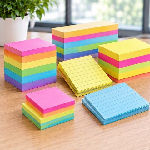 Post-it Super Sticky farves&aelig;t Boost Oasis Carnival Soulful og Playful &mdash; 5-6 farver pr pakke