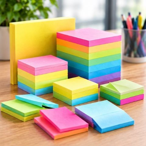 Post-it Z-notes Super Sticky 12-pak og V-Pack 16-pak i 4 farver til dispenser fra 3M