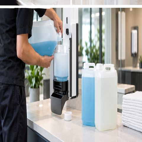 Refill til dispensere – spare på forbruget og sikre løbende forsyning