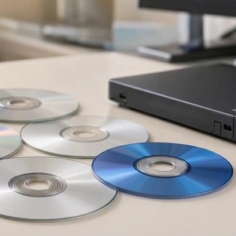 Sammenligning af CD-R, DVD-R og Blu-ray disk – kapacitet og anvendelse