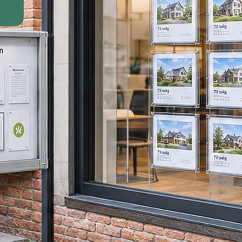 Udendørs skilte, opslagstavler og display rammesystemer