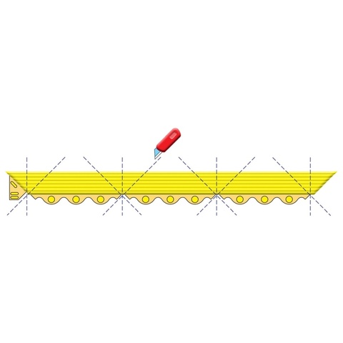 Notrax MD Ramp System nitril installation eksempel
