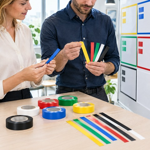 Farver og bredder – vælg den tape der passer til dit layout