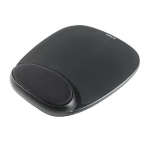 Kensington Comfort Gel Mouse Pad - sort musem�tte med gel-h�ndledsst�tte