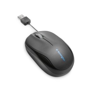 Kensington Pro Fit Retractable Mobile Mouse - kompakt kablet mus til rejsen