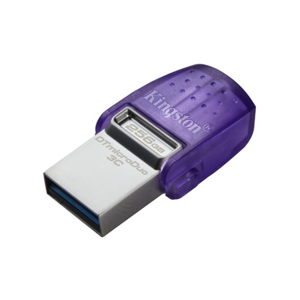 KINGSTON 256GB DataTraveler microDuo 3C 200MB/s dual USB-A + USB-C