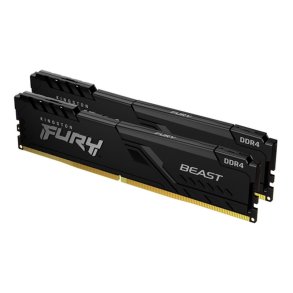 KINGSTON 16GB 3600MHz DDR4 CL17 DIMM Kit of 2 FURY Beast Black