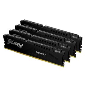 KINGSTON FURY Beast 128GB 5200MT/s DDR5 CL40 DIMM Kit of 4 Black XMP