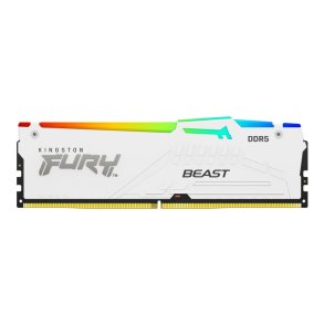 KINGSTON 16GB 6000MT/s DDR5 CL36 DIMM FURY Beast White RGB EXPO