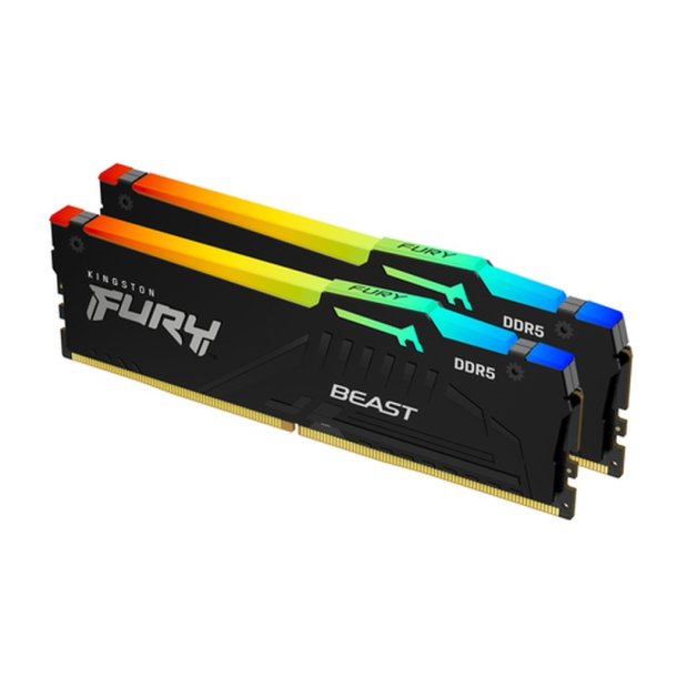 KINGSTON 32GB 6400MT/s DDR5 CL32 DIMM Kit of 2 FURY Beast RGB EXPO