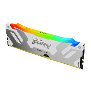 KINGSTON 16GB 7600MT/s DDR5 CL38 DIMM FURY Renegade RGB White XMP