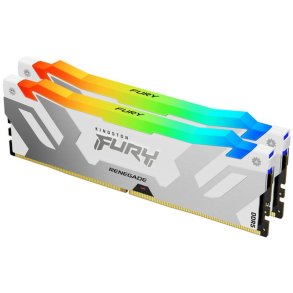 KINGSTON 32GB 8000MT/s DDR5 CL38 DIMM Kit of 2 FURY Renegade RGB White XMP