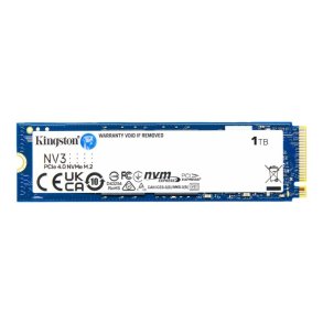 KINGSTON 1000GB NV3 M.2 2280 PCIe 4.0 NVMe SSD