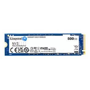 KINGSTON 500GB NV3 M.2 2280 PCIe 4.0 NVMe SSD