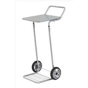 Kongamek affaldsvogn med lg til 125 Liters skke - Laster 50 kg